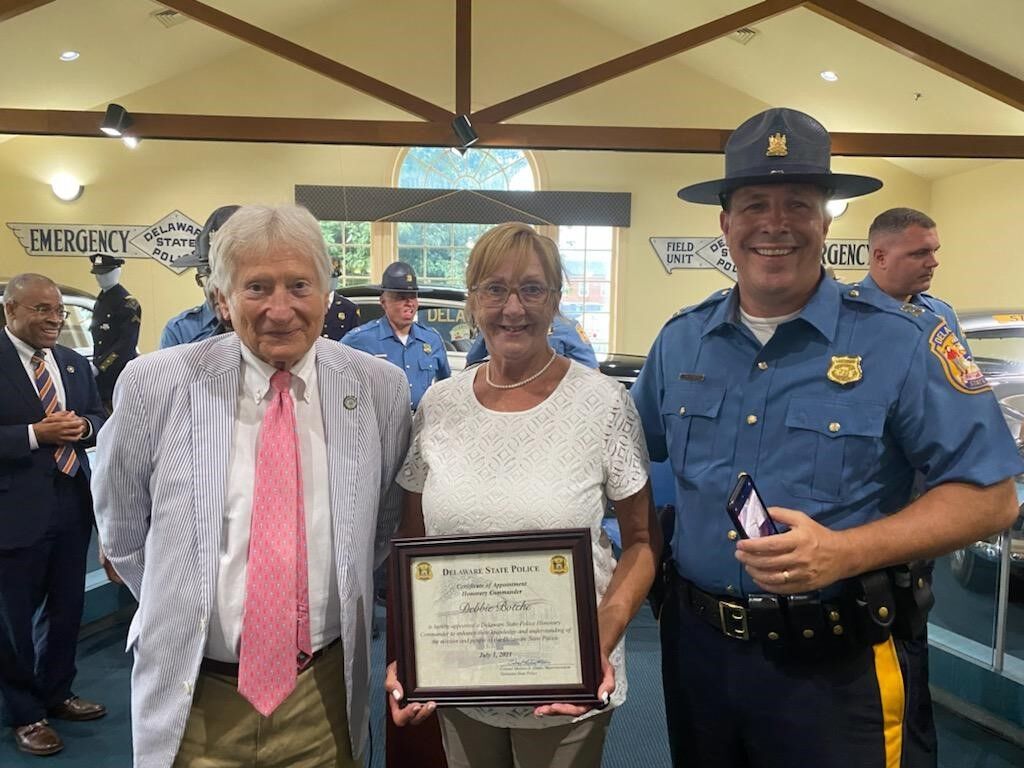 Botchie named honorary commander, DSP Troop 4